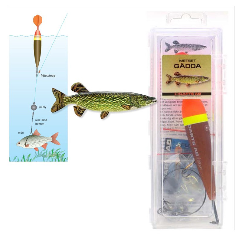 Darts Float Rig Pike